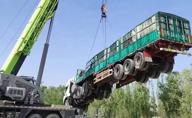浑源道路脱困救援案例